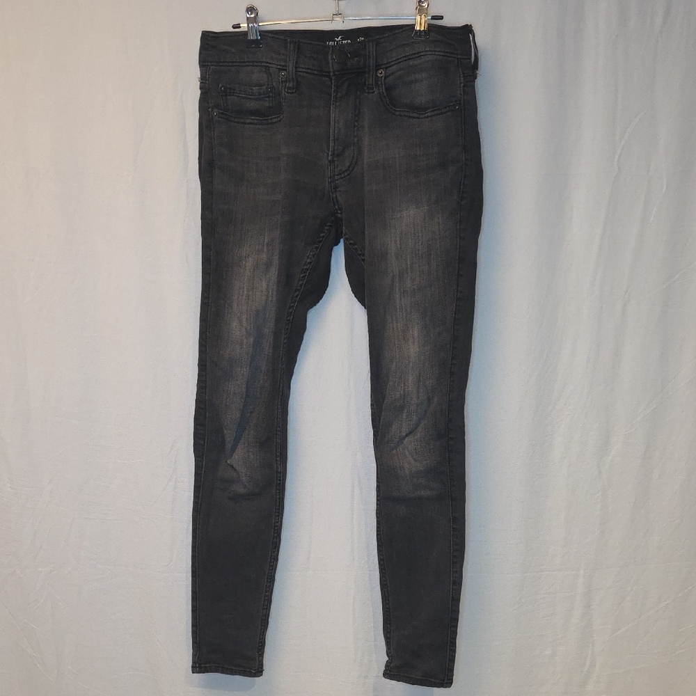 Hollister Charcoal Denim Pants